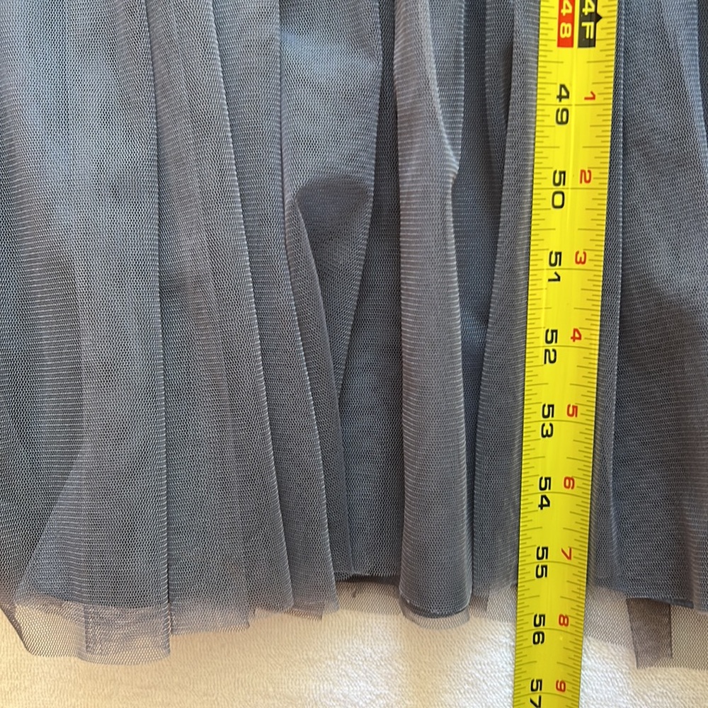 BHLDN Gown, Smokey Purple/Blue (depending on light), Size 4. - Picture 10 of 10